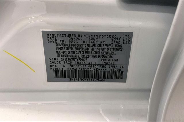 2026 Nissan Sentra SV - Convenience Package