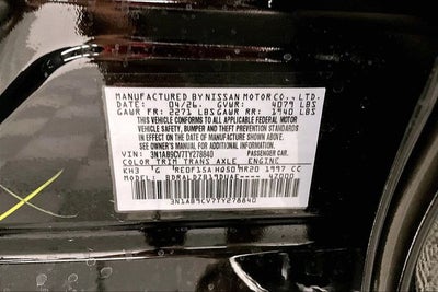 2026 Nissan Sentra SV - Convenience Package