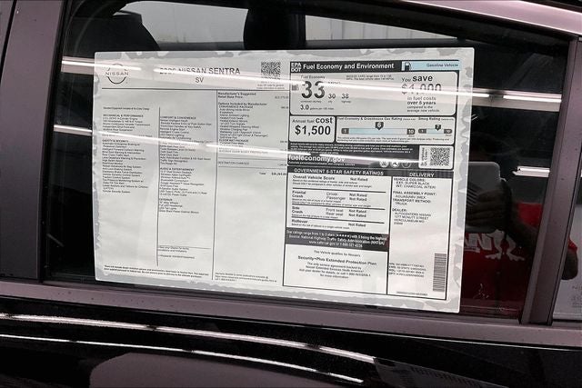2026 Nissan Sentra SV - Convenience Packages
