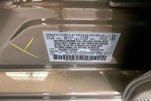 2026 Nissan Sentra SV - Convenience Package
