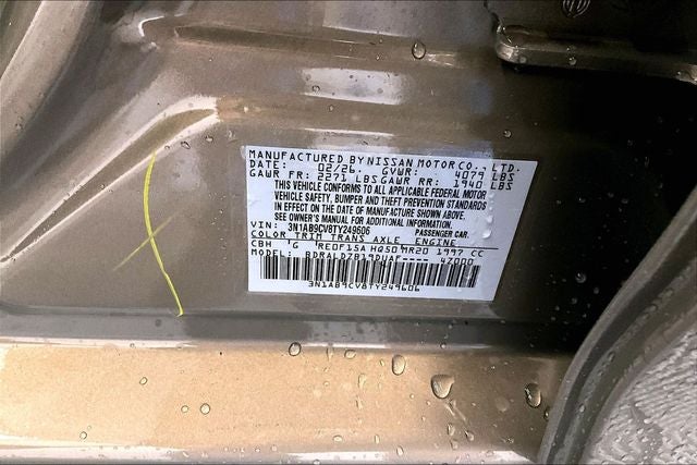 2026 Nissan Sentra SV - Convenience and Moonroof Packages