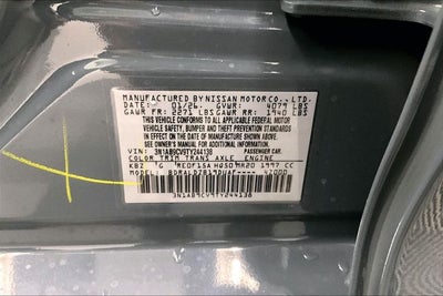 2026 Nissan Sentra SV - Convenience and Moonroof Packages