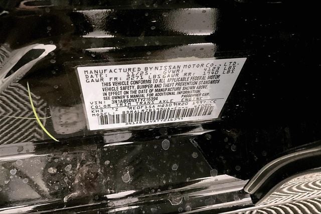 2026 Nissan Sentra SR - Premium, All Weather, Moonroof Pkgs