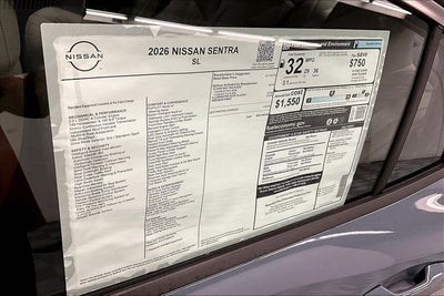 2026 Nissan Sentra SL