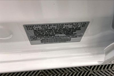 2025 Nissan Versa 1.6 S - Plus and Trunk Packages