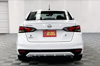 2025 Nissan Versa 1.6 S - Plus and Trunk Packages