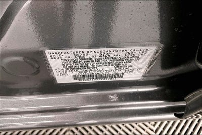 2025 Nissan Versa 1.6 S - Plus and Trunk Packages