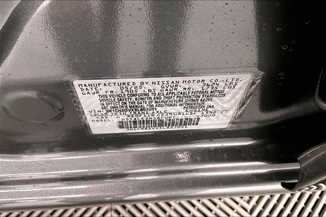 2025 Nissan Versa 1.6 S - Plus and Trunk Packages