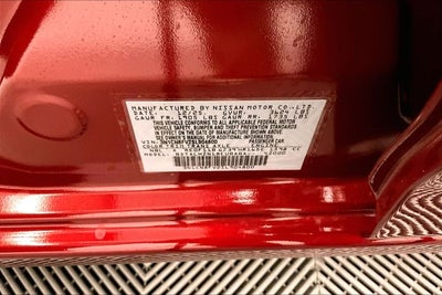 2025 Nissan Versa 1.6 SR - Trunk Package