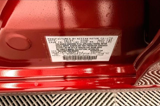 2025 Nissan Versa 1.6 SR - Trunk Package