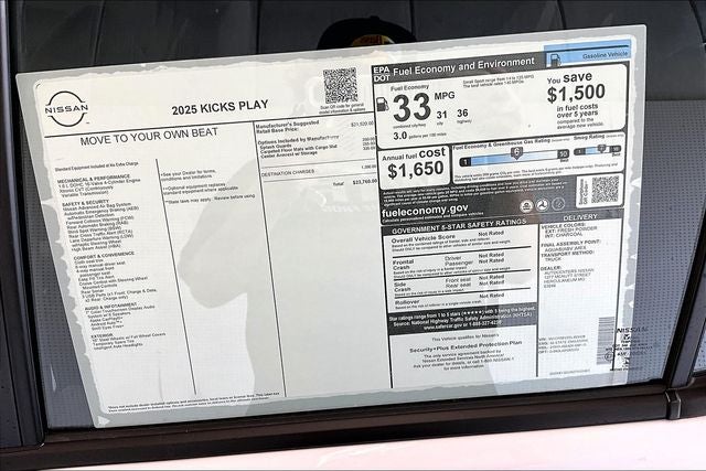 2025 Nissan Kicks Play S