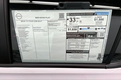 2025 Nissan Kicks Play S