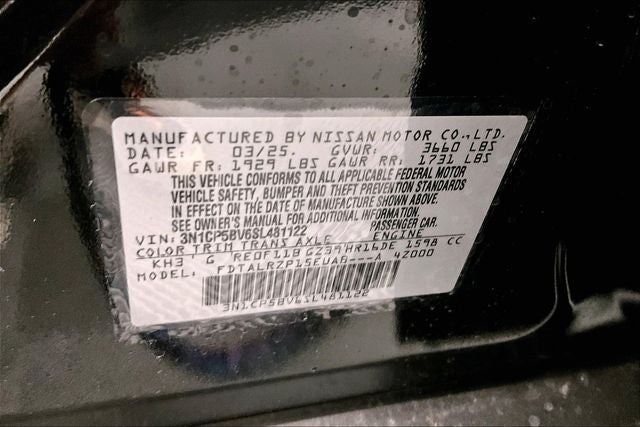 2025 Nissan Kicks Play S