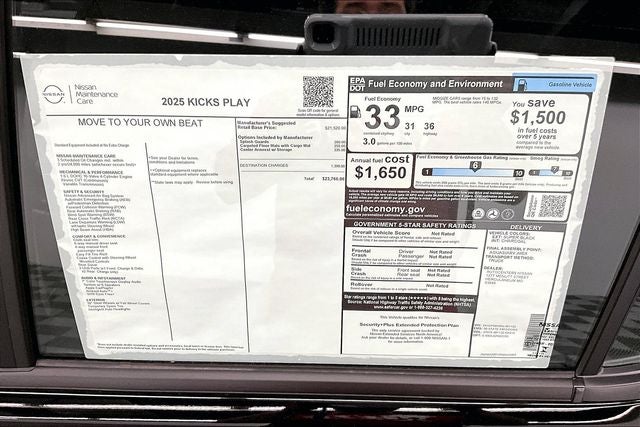 2025 Nissan Kicks Play S