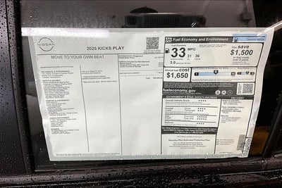 2025 Nissan Kicks Play S