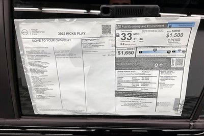 2025 Nissan Kicks Play S