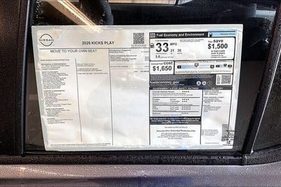 2025 Nissan Kicks Play S