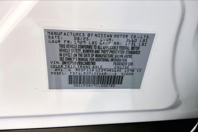 2025 Nissan Kicks Play S