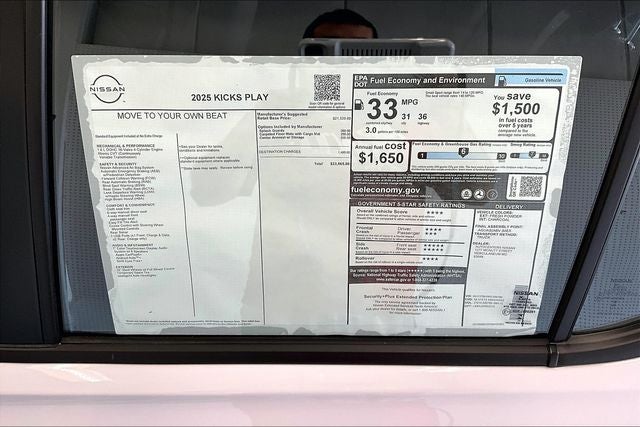 2025 Nissan Kicks Play S