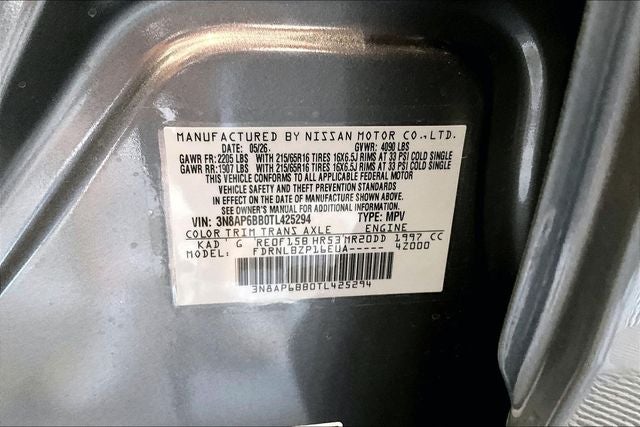 2026 Nissan Kicks S AWD