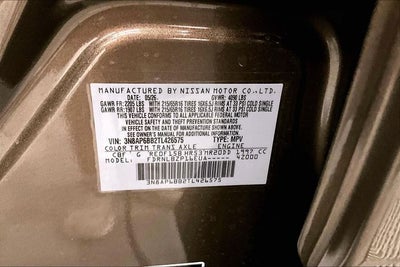 2026 Nissan Kicks S AWD