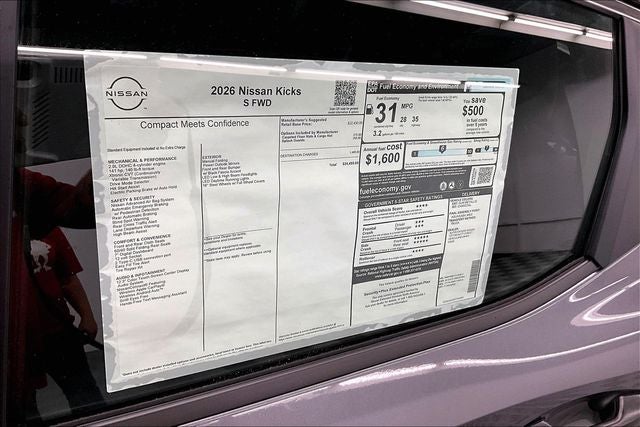 2026 Nissan Kicks S