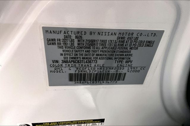 2026 Nissan Kicks SV AWD - Cold Weather Package