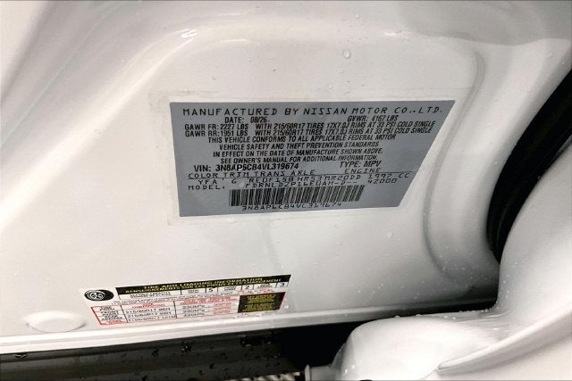 2027 Nissan Kicks SV AWD - Rock Creek Package