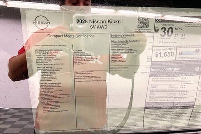 2026 Nissan Kicks SV AWD - Cold Weather and Electronics Packages