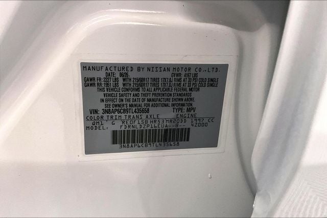 2026 Nissan Kicks SV AWD - Cold Weather and Electronics Packages