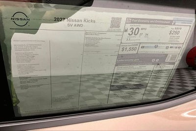 2027 Nissan Kicks AWD - Premium Package