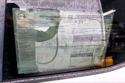 2026 Nissan Kicks SV