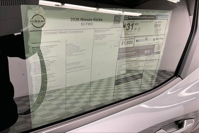 2026 Nissan Kicks SV