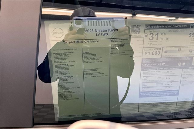 2026 Nissan Kicks SV