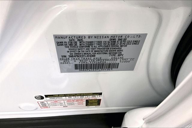 2026 Nissan Kicks SV