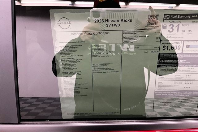 2026 Nissan Kicks SV