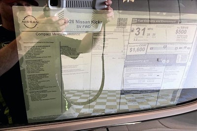 2026 Nissan Kicks SV - Cold Weather Package