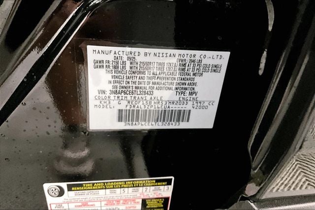 2026 Nissan Kicks SV