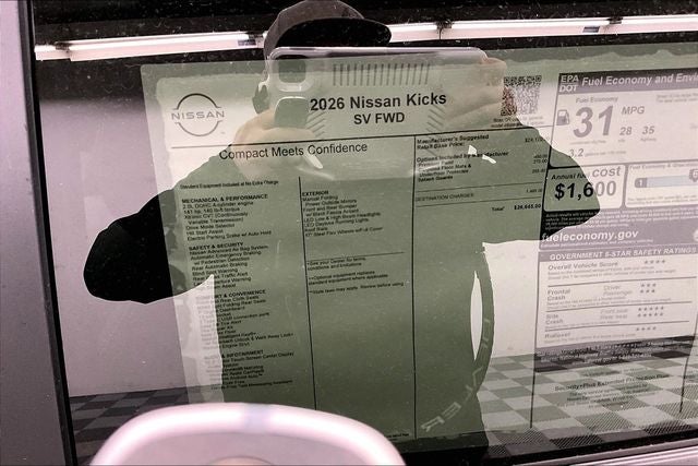 2026 Nissan Kicks SV