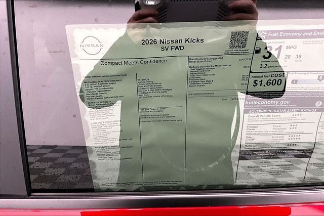 2026 Nissan Kicks SV - Cold Weather Package