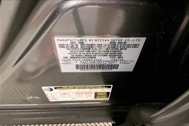 2027 Nissan Kicks SV - Cold Weather Package