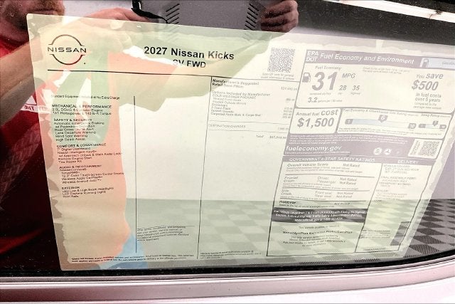2027 Nissan Kicks SV - Cold Weather Package