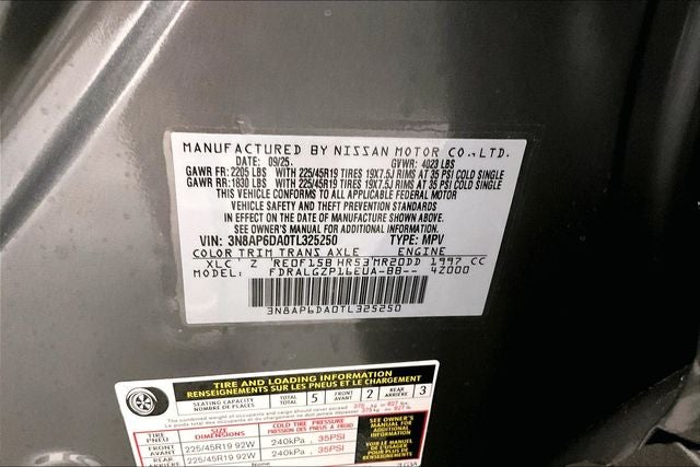 2026 Nissan Kicks SR - Cold Weather Package