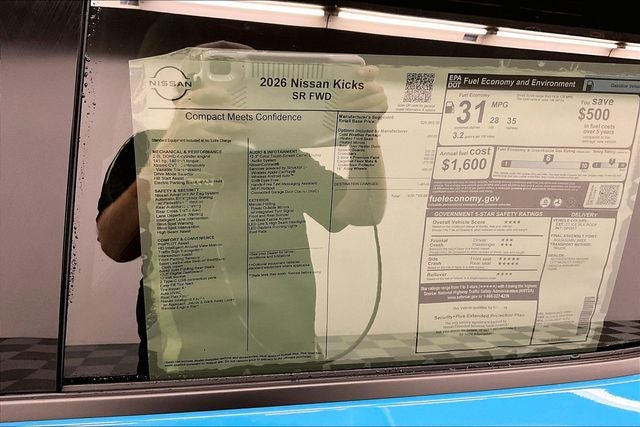 2026 Nissan Kicks SR - Cold Weather Package