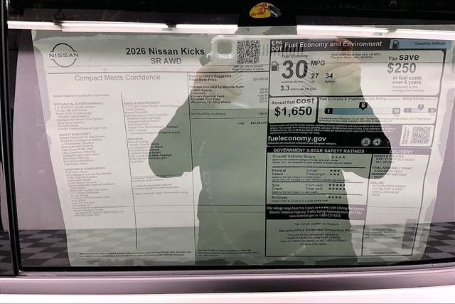2026 Nissan Kicks SR AWD