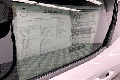 2026 Nissan Kicks SR - Premium and Cold Weather Packages