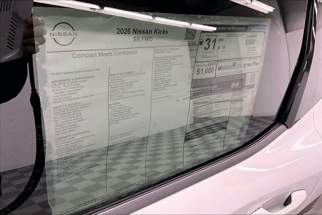 2026 Nissan Kicks SR - Premium and Cold Weather Packages