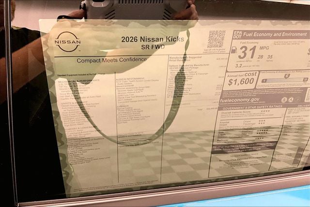 2026 Nissan Kicks SR - Premium and Cold Weather Packages