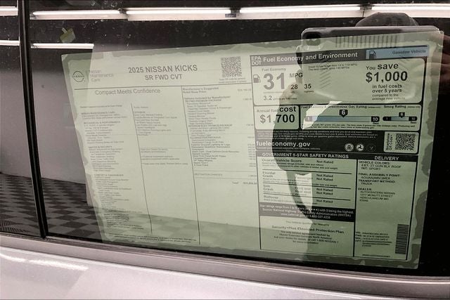 2025 Nissan Kicks SR - Premium, Electronics, Illumination Pkgs