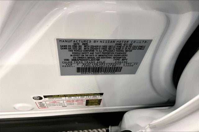 2026 Nissan Kicks SR AWD - Premium, Cold Weather, Electronics, Illumina